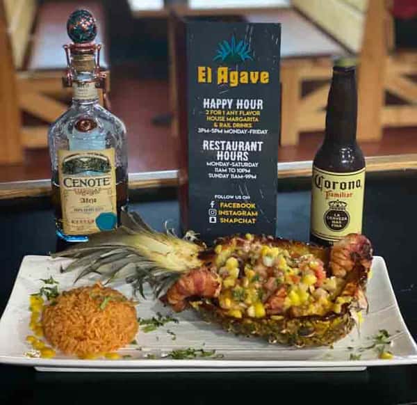Mexican cuisine with alcoholic pairings