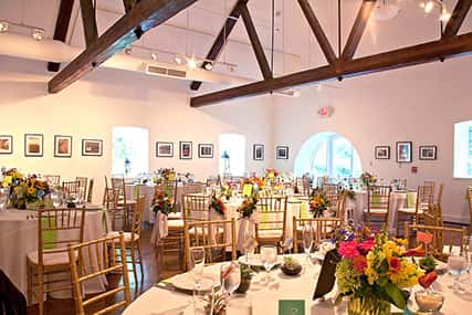 interior wedding set up
