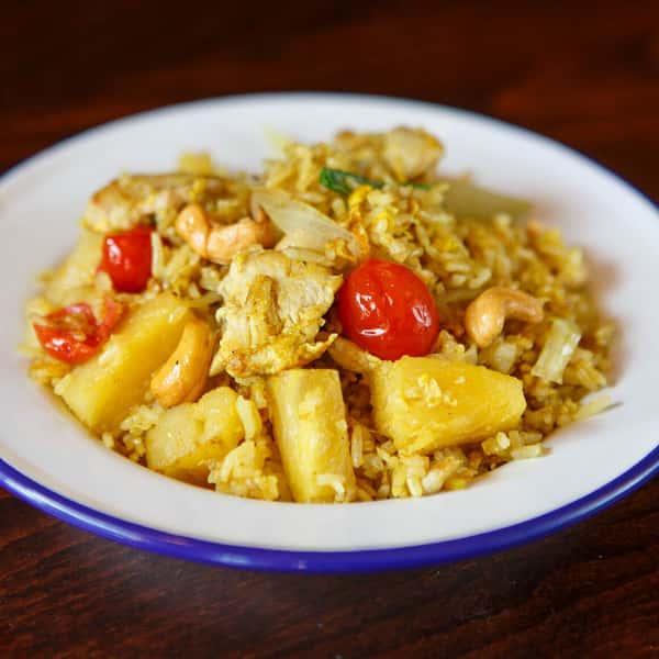 Pineapple Curry Fried Rice