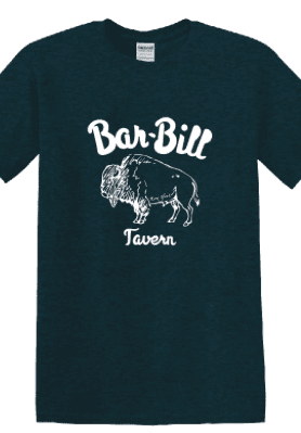 BAR-BILL MIDNIGHT GREEN BUFFALO T-SHIRT