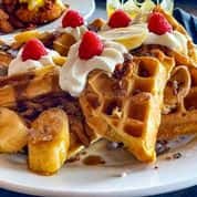 The "Elvis" Waffle (910 cal)