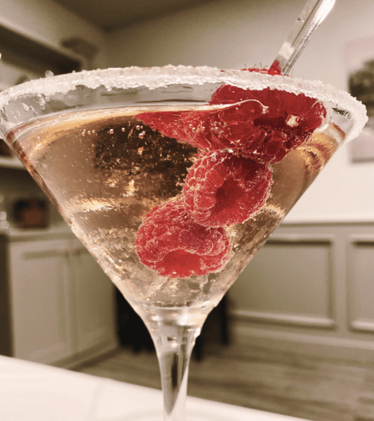 Liz's Raspberry Martini