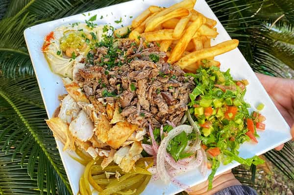Beef Shawarma Platter