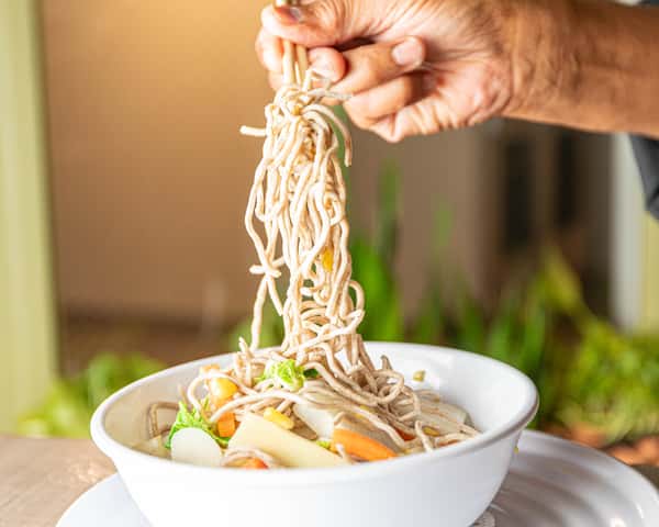 vegetarian noodle bowl