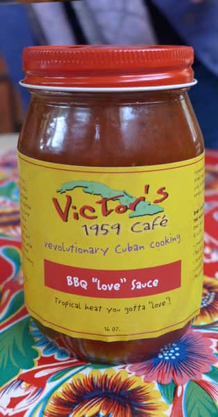 "Love" Cuban BBQ Sauce 16 oz Jar