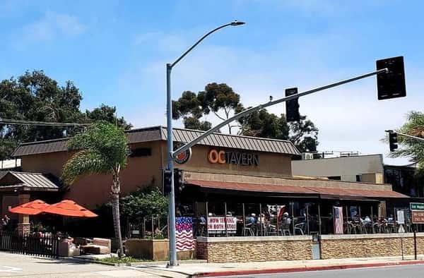 front of restaurant