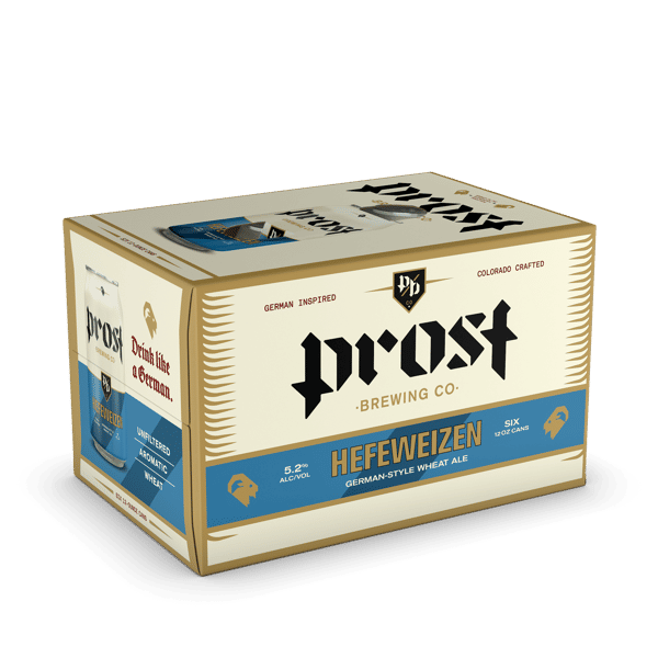 Hefeweizen -6 pack - Prost Brewing Company in Colorado
