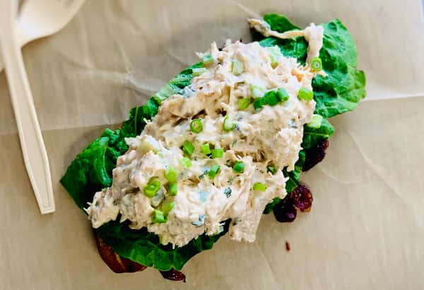 Smoked Chicken Salad Tartine