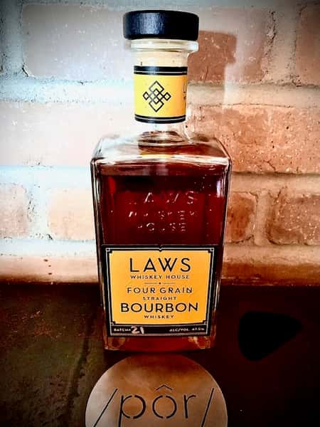 Laws Four Grain Straight Bourbon