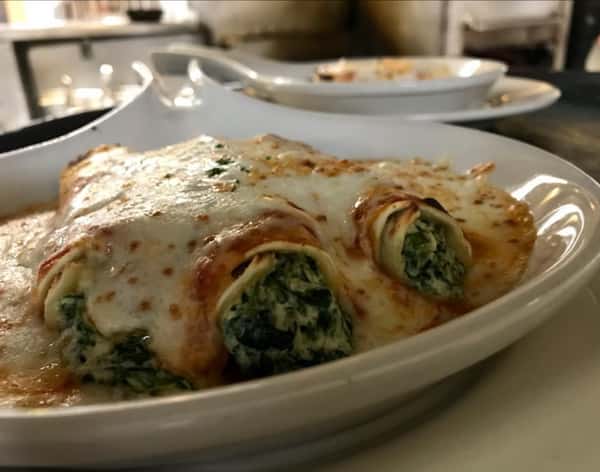 Spinach Cannelloni