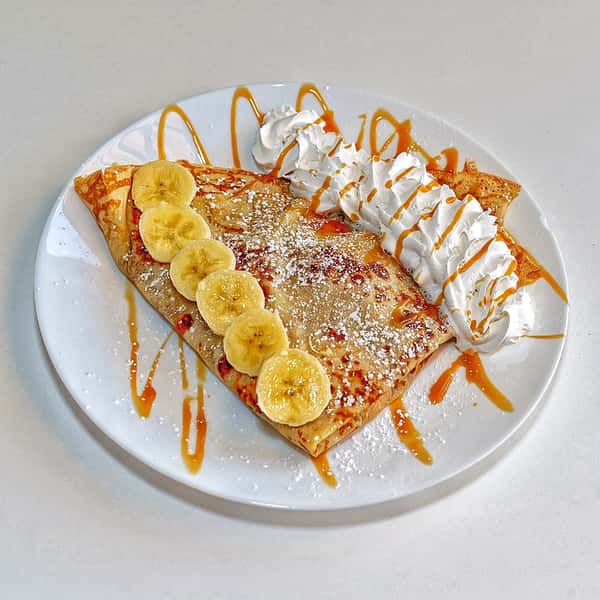 Bananas Foster Crepe