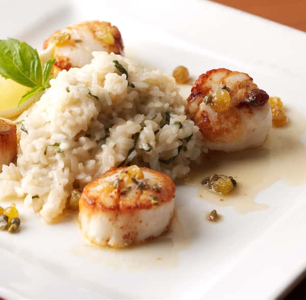 SEARED SEA SCALLOPS*