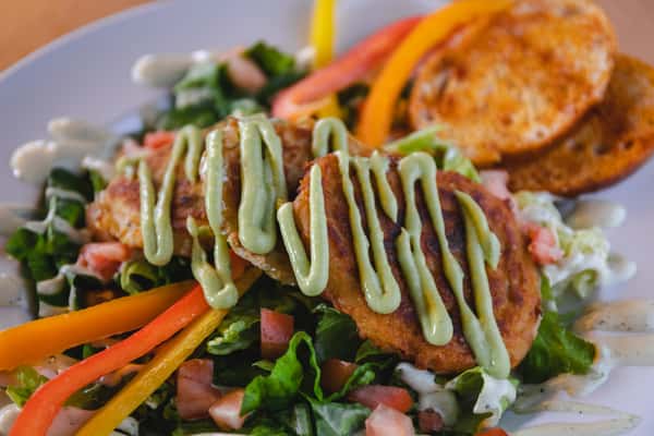Tamale Cakes Salad