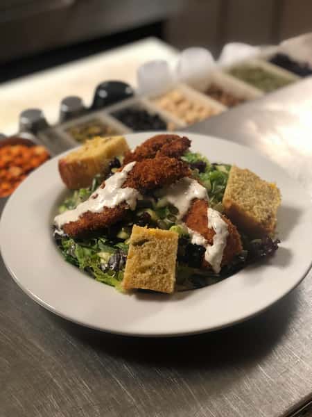 BUTTERMILK FRIED CHICKEN SALAD