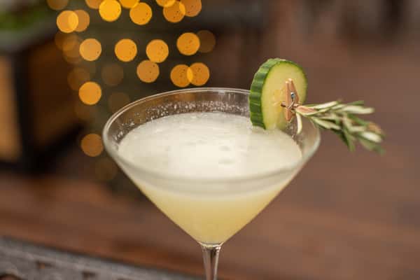 Cucumber Rosemary Gimlet