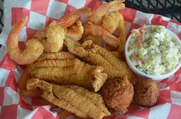 Fish and Shrimp Dinner