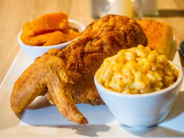 Fried Chicken Breast & Wing