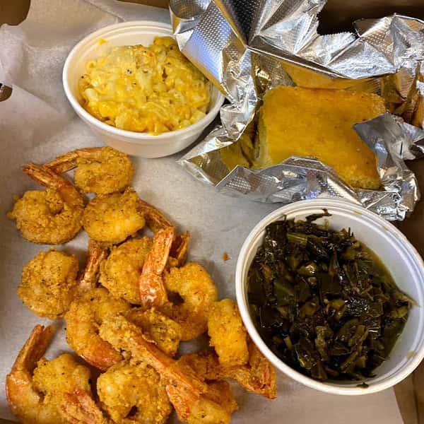fried shrimp platter