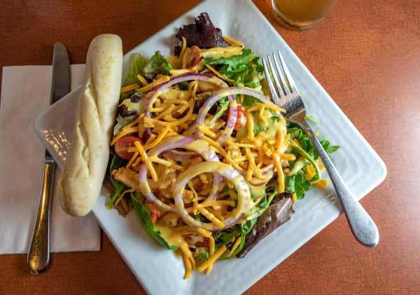 Honey Mustard Crispy Chicken Salad