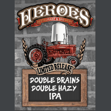 Double Brains Double Hazy IPA