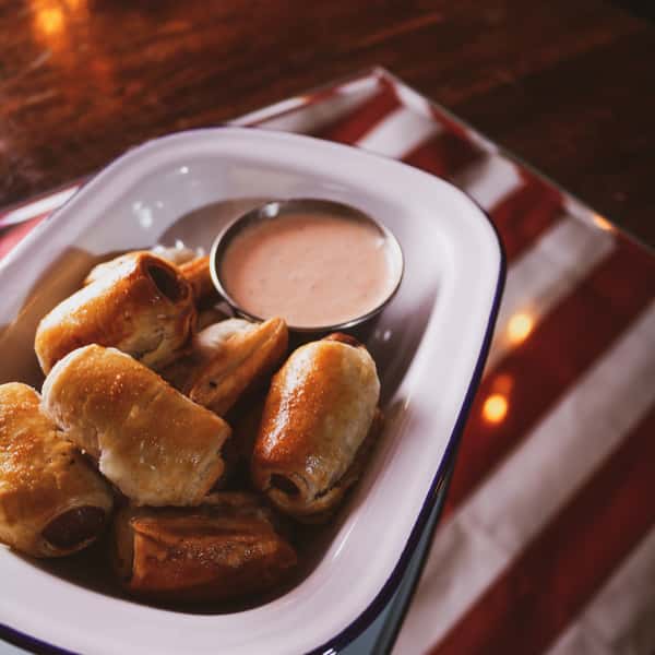 Pigs in a Blanket with Honey Dijon Mustard Dip