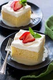 Tres Leches Sheet Cake for 6