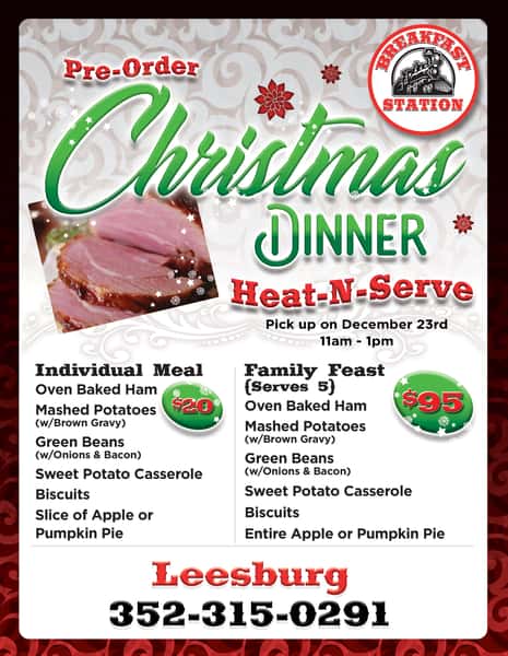 Christmas Dinner - Leesburg