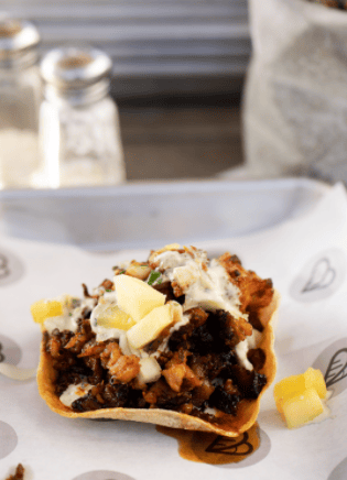 Al Pastor Tostada