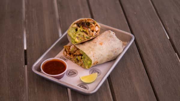 Pollo Al Pastor Burrito