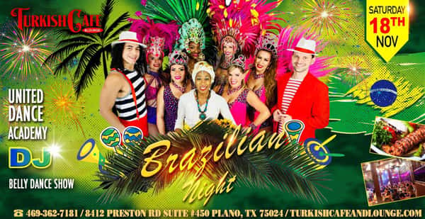 Brazilian Night! - WWW.TURKISHCAFEANDLOUNGE.COM