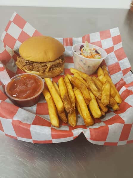 Pulled Pork BBQ Sandwich
