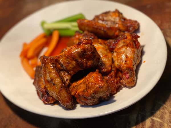 Pecan Smoked Chicken Wings