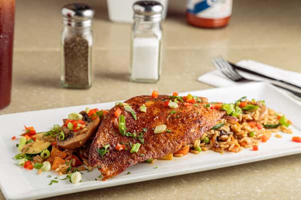 blackened catfish plate