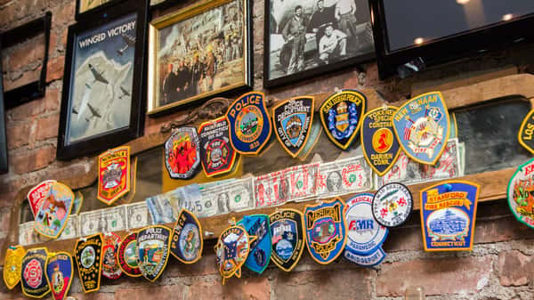 Wall of Badges