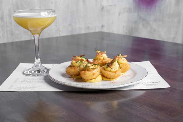 Fried Deviled Eggs