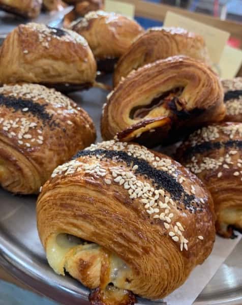 ham & gruyere croissants