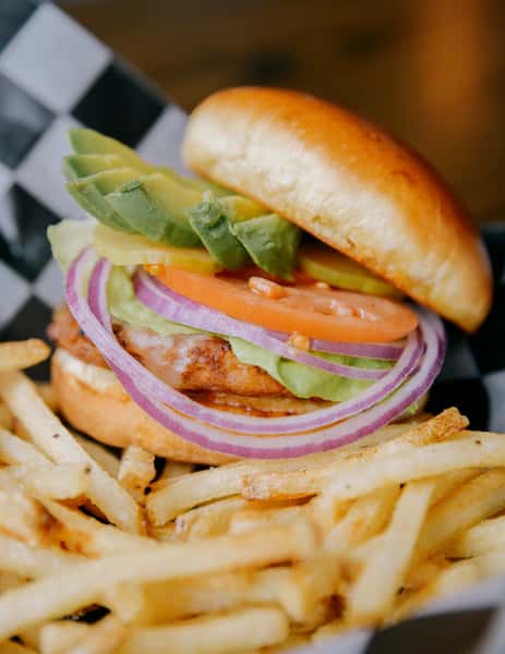 veggie burger
