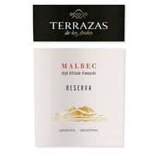 Terrazas Reserve, Malbec, Argentina