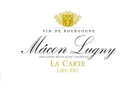 Cave de Lugny Macon-Lugny La Carte, Chardonnay, France