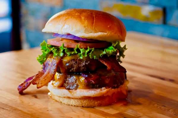 bacon cheese burger