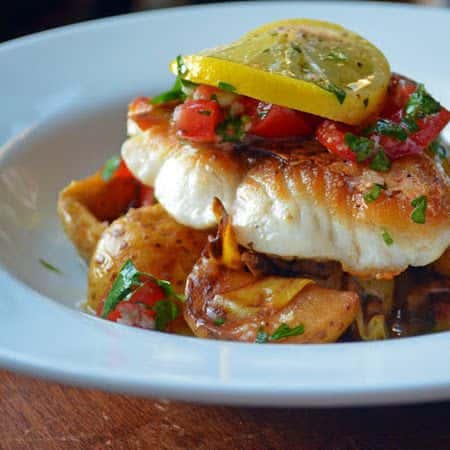 Seared Red Snapper