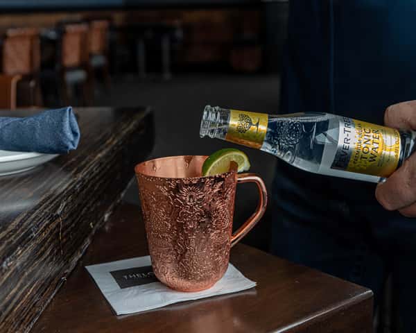 Rum Berry Mule
