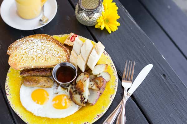 Café Menu Yellow Vase Cafe in CA