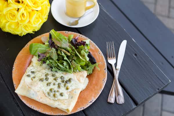 Café Menu Yellow Vase Cafe in CA