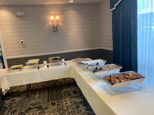 catering table