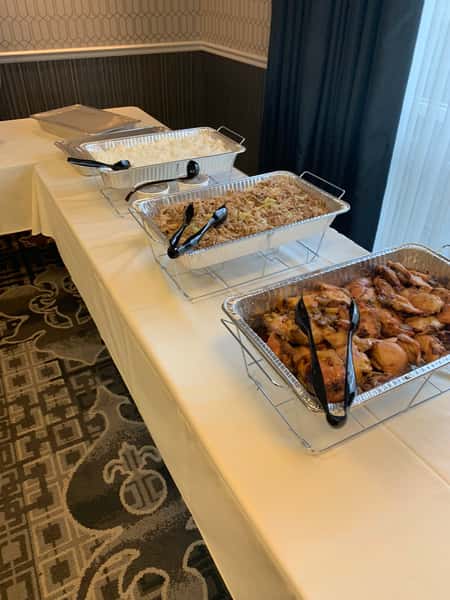 catering table