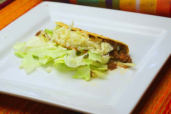 Hard Shell Beef Taco