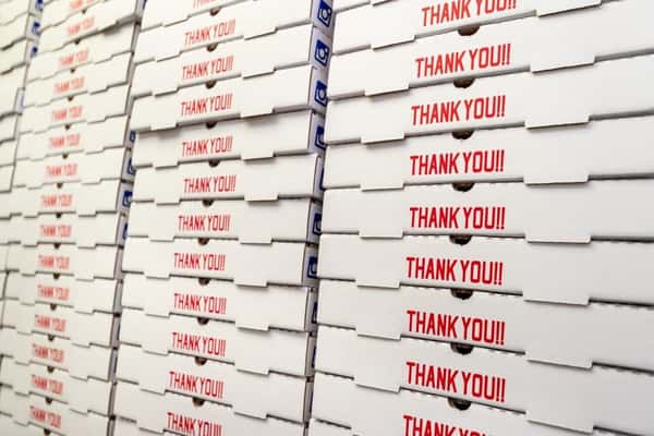 10 Large Pepperoni Pizzas