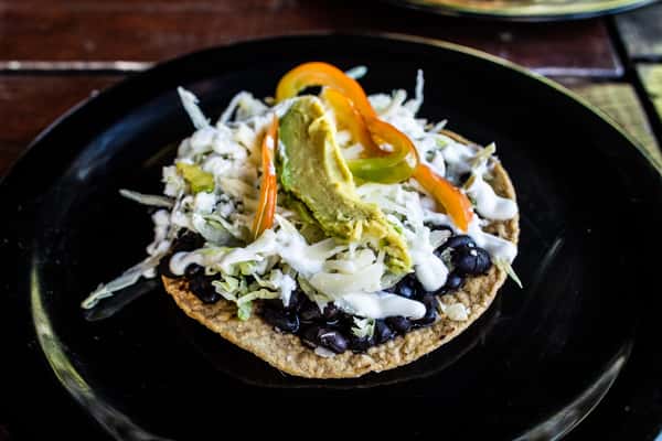 Tostada Rajas