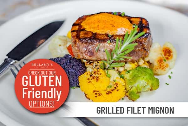 Grilled Filet Mignon Gluten Friendly Option